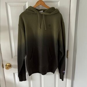 Champion Two-Tone Green Hoodie